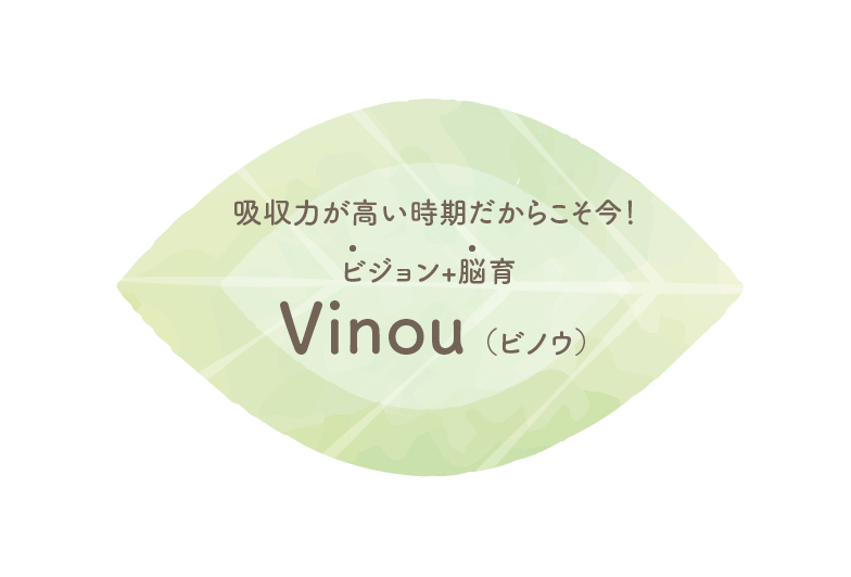 Vinou（ビジョン+脳育）
